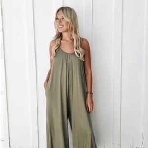 Carly Jean Los Angeles Riley Jumper Green